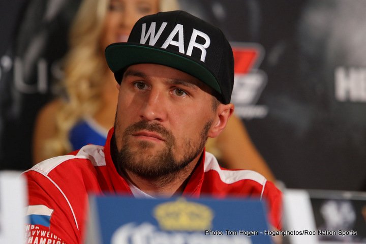 Sergey Kovalev battles Vyacheslav Shabransky on 11/25