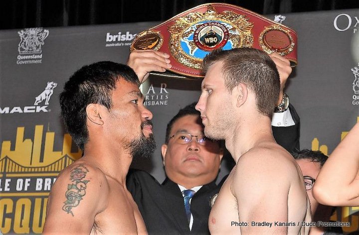 Pacquiao vs. Horn - "Battle Of Brisbane" Tonight