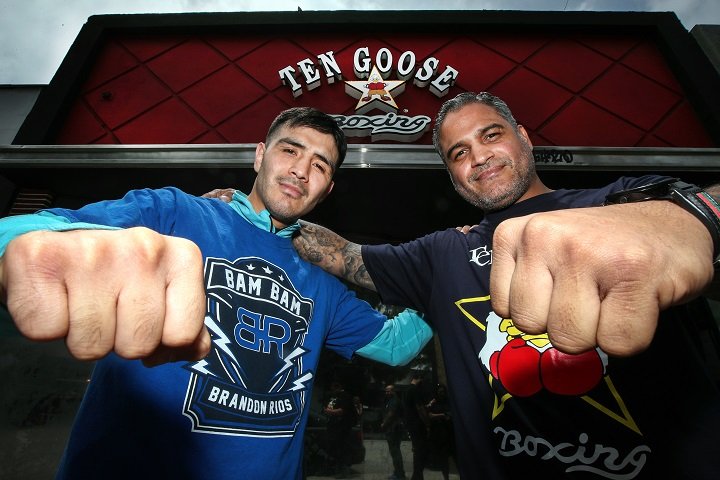 Brandon Rios: I'm ready to get back to the top