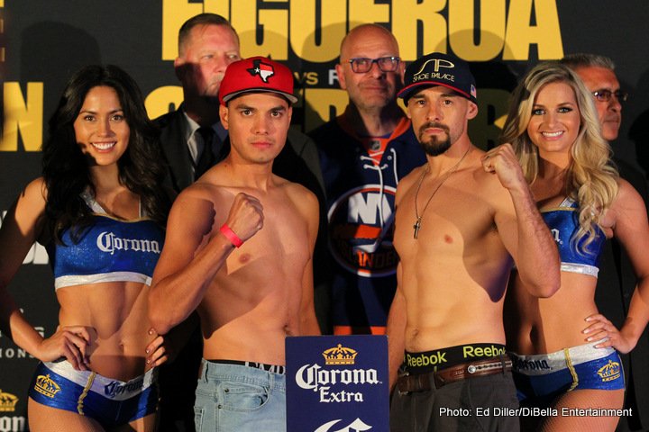 Omar Figueroa Jr. - Robert Guerrero Weights / Photos