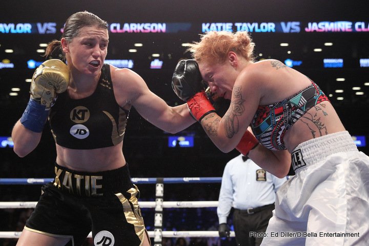 Photos: Katie Taylor beats Jasmine Clarkson