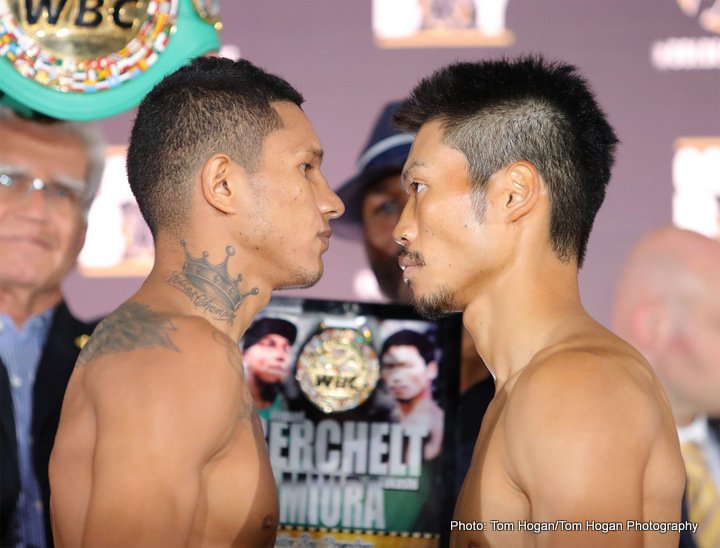 Berchelt vs Miura, Barrera vs Smith Jr. Weigh-In Results