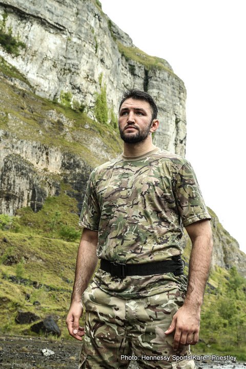 Hughie Fury vs Jospeh Parker: Fury Workout Photos
