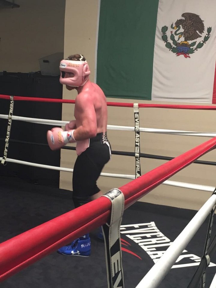 Canelo starts training camp for GGG match
