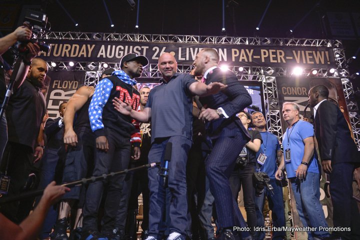 Mayweather vs McGregor on 8/26 on Showtime PPV