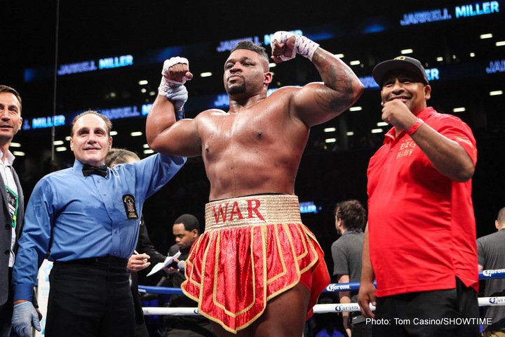 Photos: Jarrell Miller stops Washington