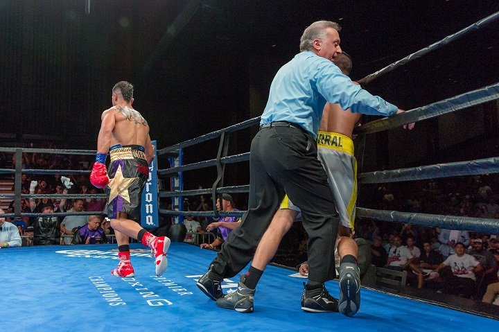 Results: Victor Ortiz stops Saul Corral