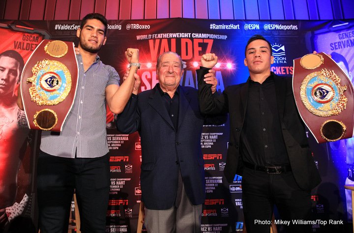 Gilberto Ramirez & Oscar Valdez quotes for Sept.22 fight card