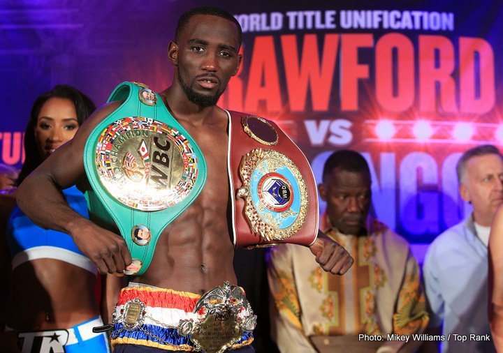 Jeff Horn, Terence Crawford to “go back to the primitive days” with horse-hair gloves to be used in June 9 battle