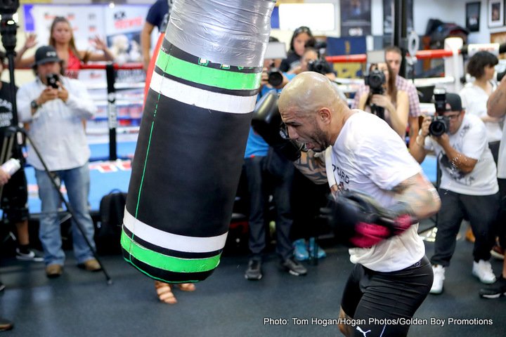 Miguel Cotto And Undercard Fighters Los Angeles Media Workout Quotes