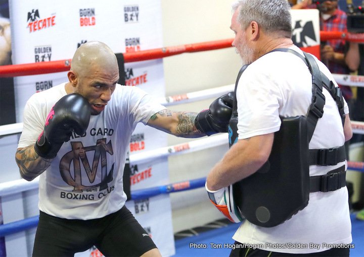 Miguel Cotto And Undercard Fighters Los Angeles Media Workout Quotes