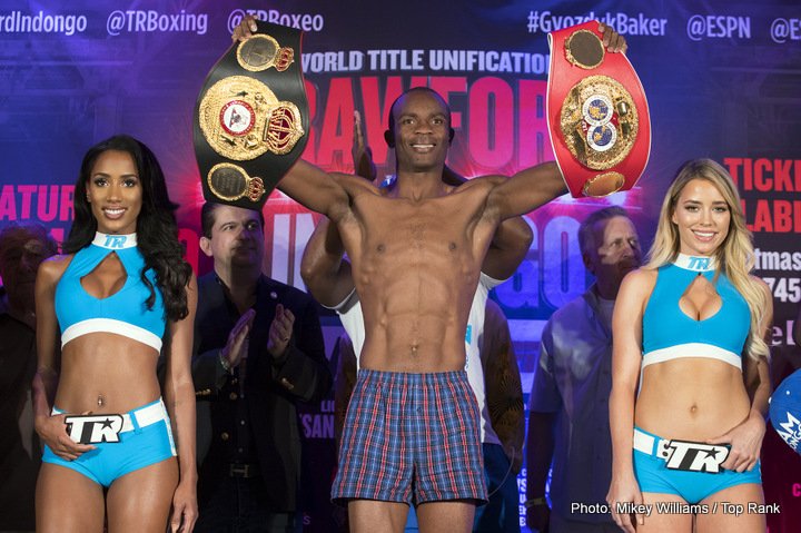 Julius Indongo, Terence Crawford boxing image / photo