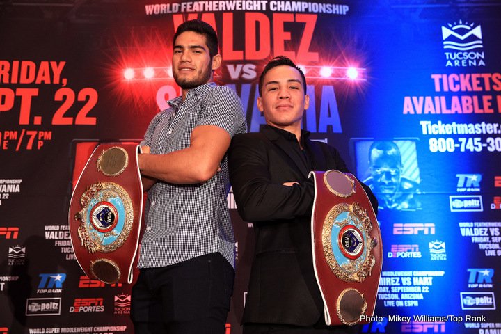 Gilberto Ramirez & Oscar Valdez quotes for Sept.22 fight card