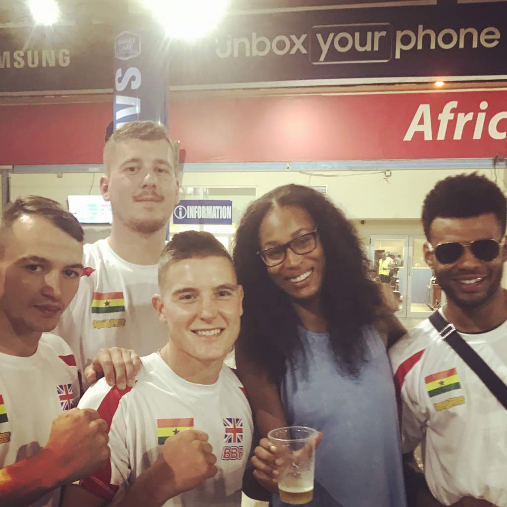 UK boxers land in Accra for Saturday's Azumah Nelson Fight Night