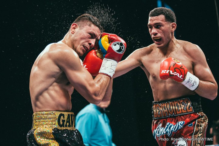 Results: Benavidez defeats Gavril, wins vacant WBC 168lb title