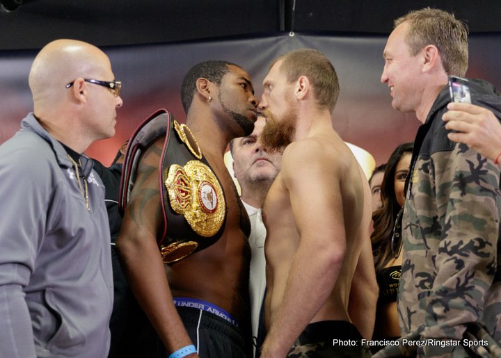 Dorticos vs Kudryashov: Weigh-In Photos