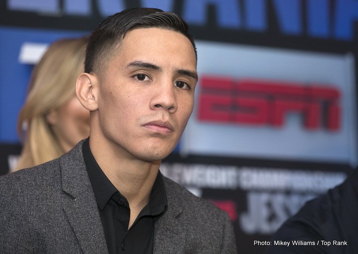 Oscar Valdez vs. Scott Quigg on March 10