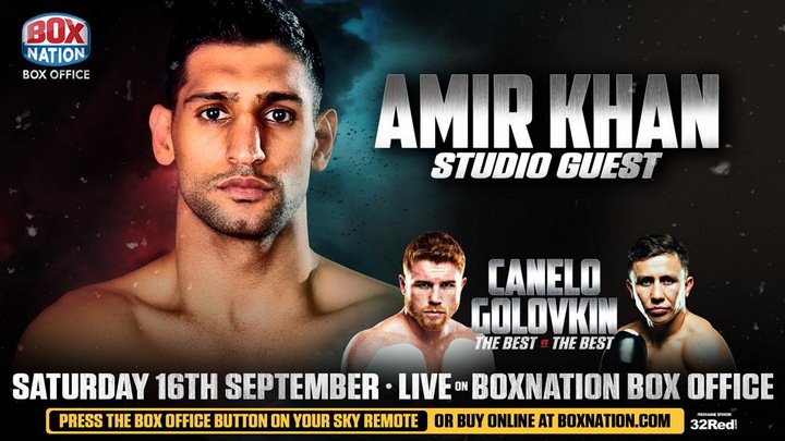 Amir Khan Picks Canelo To Beat Golovkin