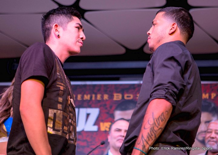 Santa-Cruz-Avalos & Mares-Gutierrez discuss 10/14 fight card