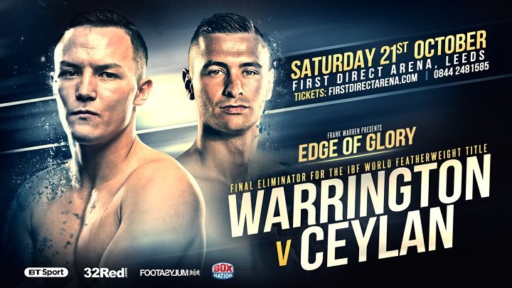 Josh Warrington stops Dennis Ceylan to earn shot at Lee Selby's IBF featherweight title