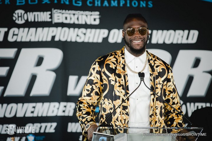 Deontay Wilder “promises” to unify heavyweight titles; predicts KO win over Luis Ortiz