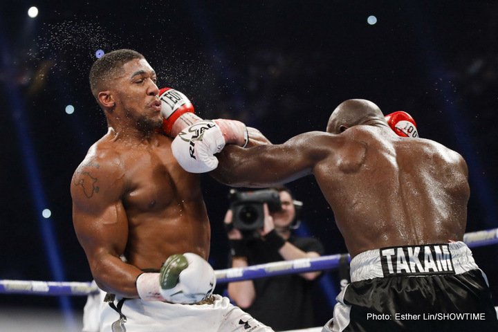 Who has the better chin: Anthony Joshua or Joseph Parker?