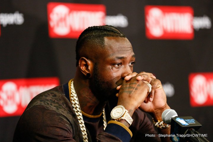 Deontay Wilder losing patience with Joshua, is open to fighting both Povetkin and Ortiz next year