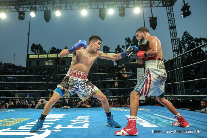 Santa Cruz TKOs Avalos; Mares decisions Gutierrez - Results & Photos