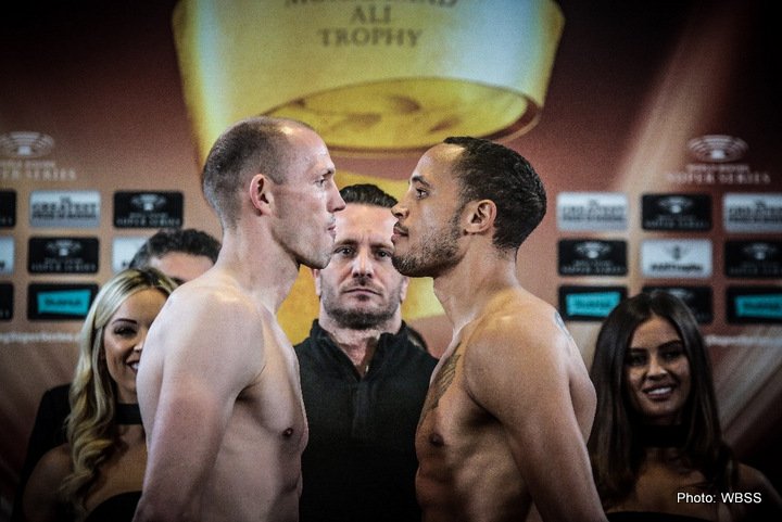 Juergen Brähmer - Rob Brant Weigh-In Results