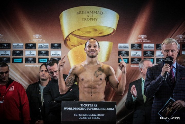 Juergen Brähmer - Rob Brant Weigh-In Results