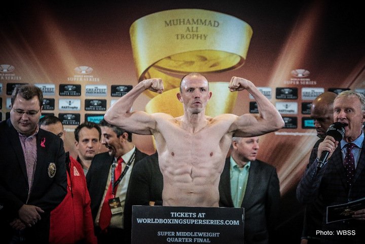 Juergen Brähmer - Rob Brant Weigh-In Results