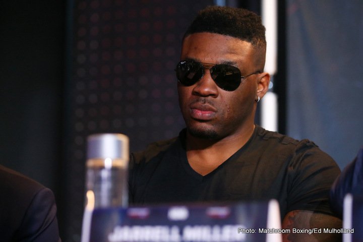 Jarrell Miller open to fighting Dillian Whyte next, wants it to be a final eliminator for either Joshua or Wilder