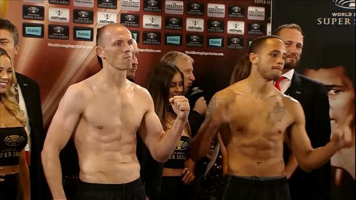 Juergen Brähmer - Rob Brant Weigh-In Results