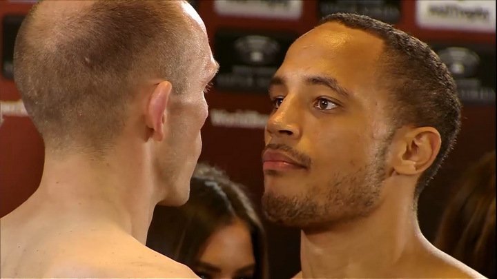 Juergen Brähmer - Rob Brant Weigh-In Results