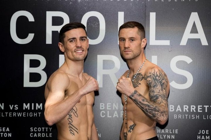 Crolla vs. Burns weights