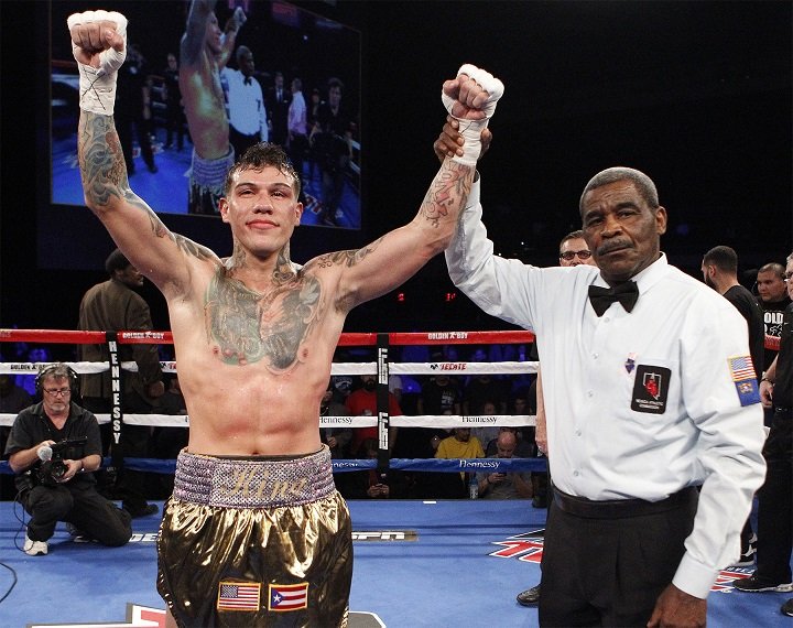 Results: Rosado TKOs Tapia