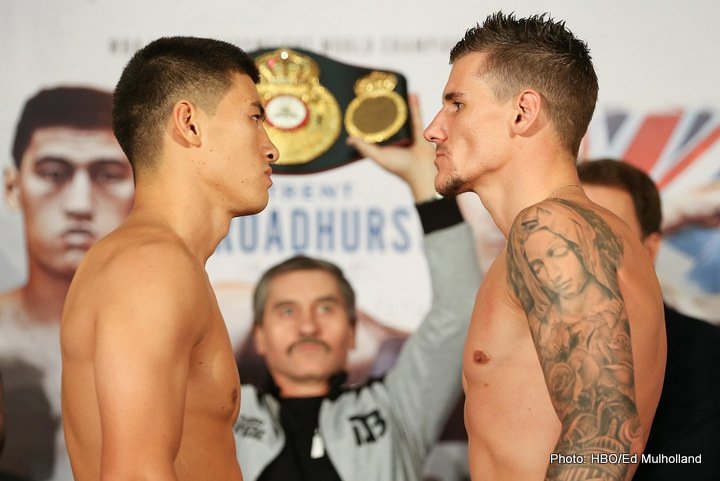 Bivol vs. Broadhurst Weigh-In Results