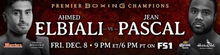 Ahmed Elbiali talks Jean Pascal fight Ahmed Elbiali Jean Pascal Press Room