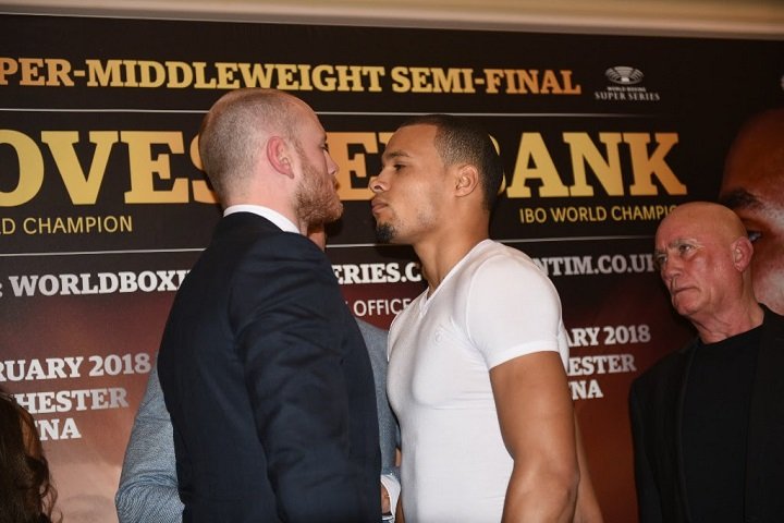 Groves - Eubank Jr. - Tempers flare at London press conference