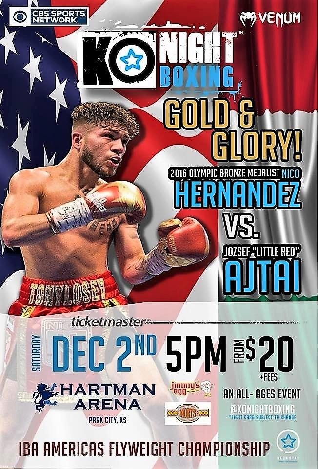 Nico Hernandez battles Jozsef Jozsef