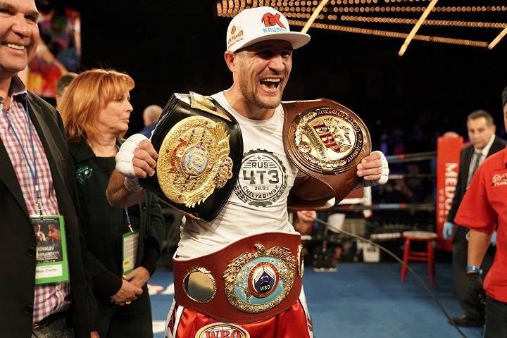 Results: Kovalev destroys Shabranskyy; Barrera & Gamboa win