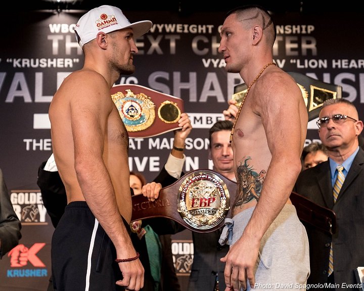 Kovalev-Shabranskyy Weights & final press conference quotes