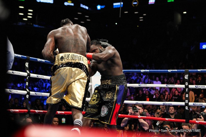 Let's face it – Wilder knocks Joshua out