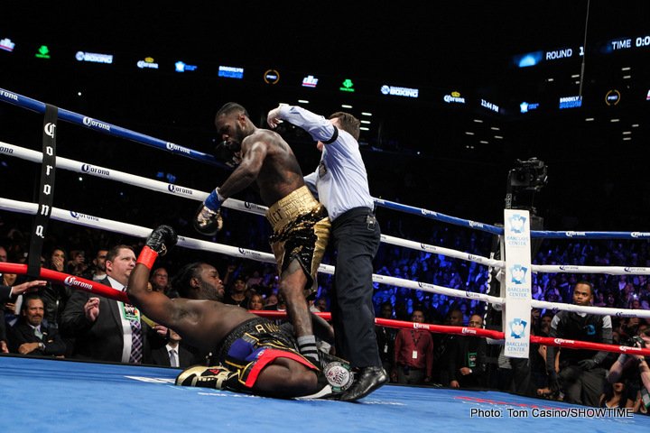 Viciously victorious over Stiverne, Wilder again calls out Joshua