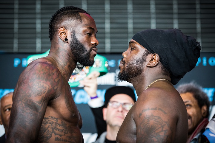 Wilder- vs Stiverne Live Stream: Weigh-In