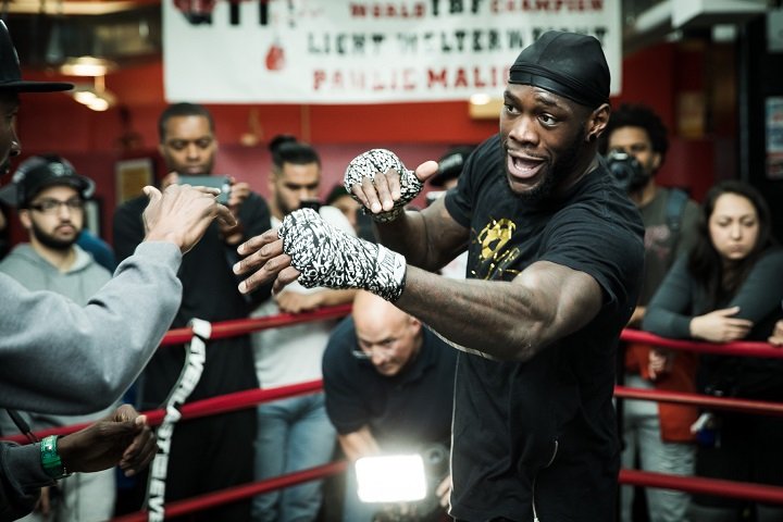 Will Deontay Wilder have to face the winner of Dominic Breazeale-Eric Molina if he gets through Stiverne return?