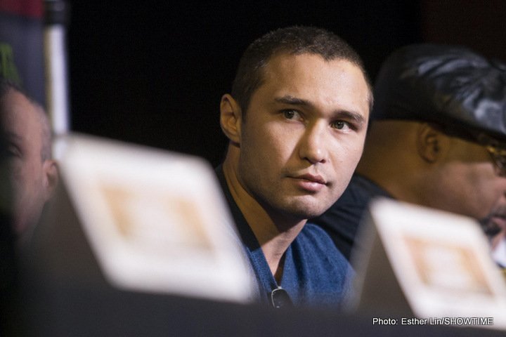 Mikey Garcia and Sergey Lipinets quotes for LA press conference