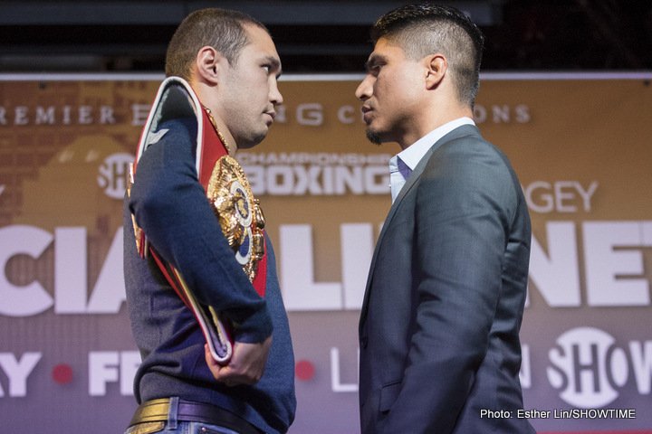 Mikey Garcia and Sergey Lipinets quotes for LA press conference