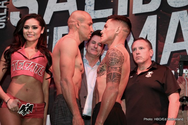 Salido vs. Roman Weights & Photos