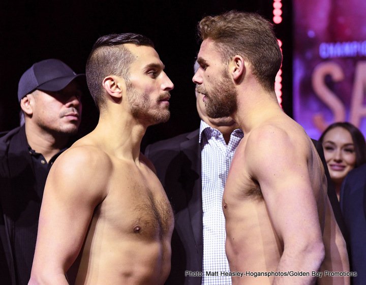 Saunders, Lemieux make weight